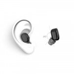Wholesale Mini Size Bluetooth Headset Earbuds with Magnetic USB Charger X11 (White)